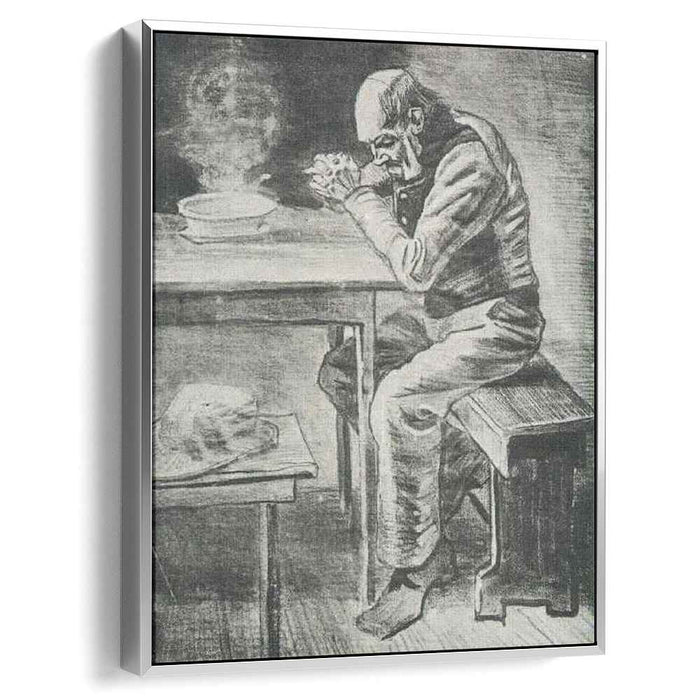 Prayer Before the Meal (1882) by Vincent van Gogh