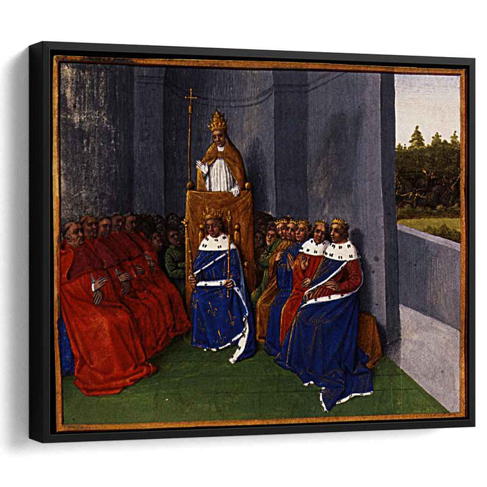 Preaching the First Crusade at Clermont (1460) by Jean Fouquet