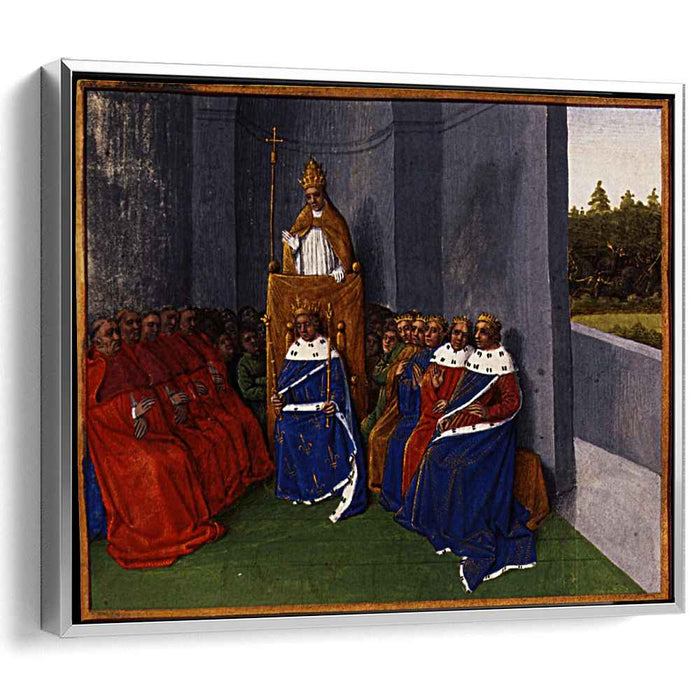 Preaching the First Crusade at Clermont (1460) by Jean Fouquet