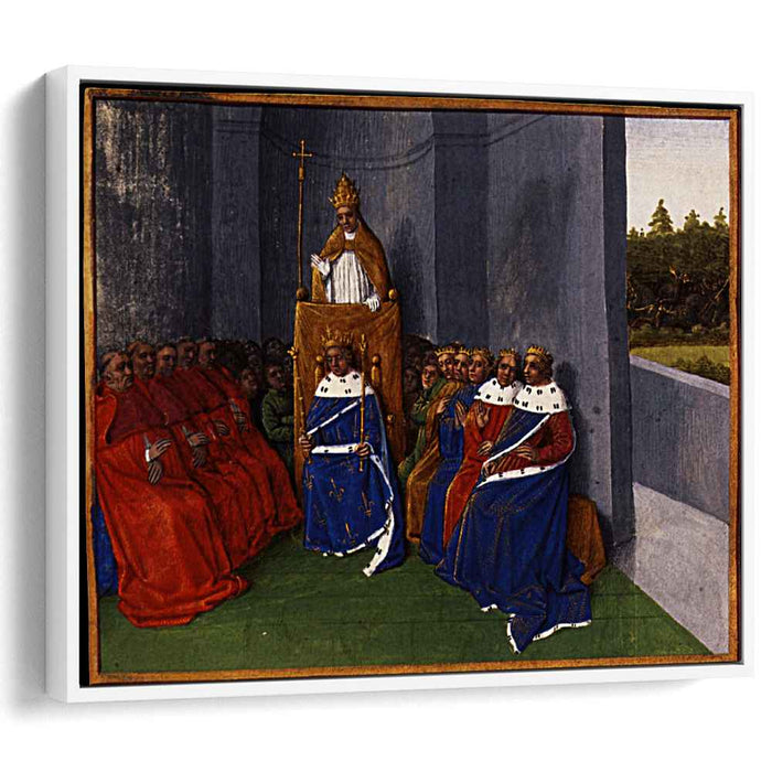 Preaching the First Crusade at Clermont (1460) by Jean Fouquet
