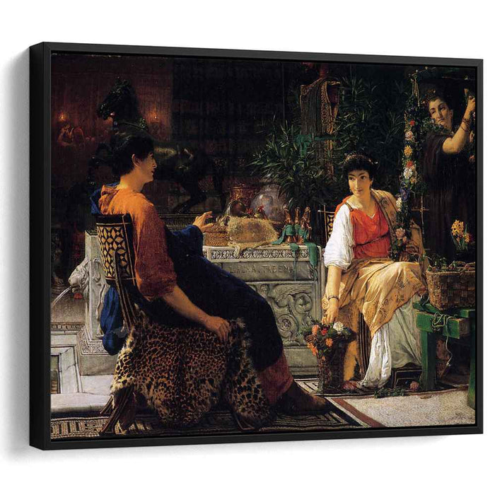 Preparations for the Festivities (1866) by Sir Lawrence Alma-Tadema