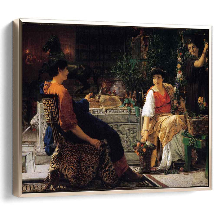 Preparations for the Festivities (1866) by Sir Lawrence Alma-Tadema