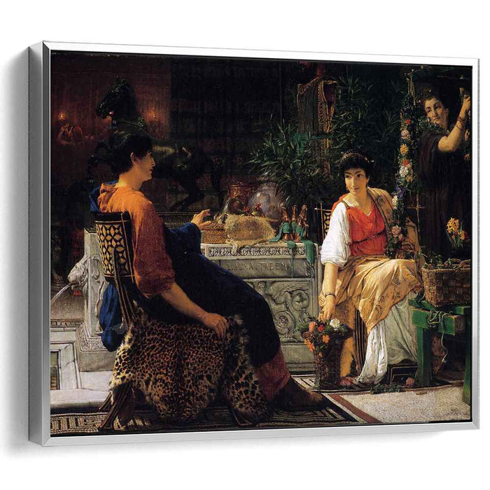 Preparations for the Festivities (1866) by Sir Lawrence Alma-Tadema