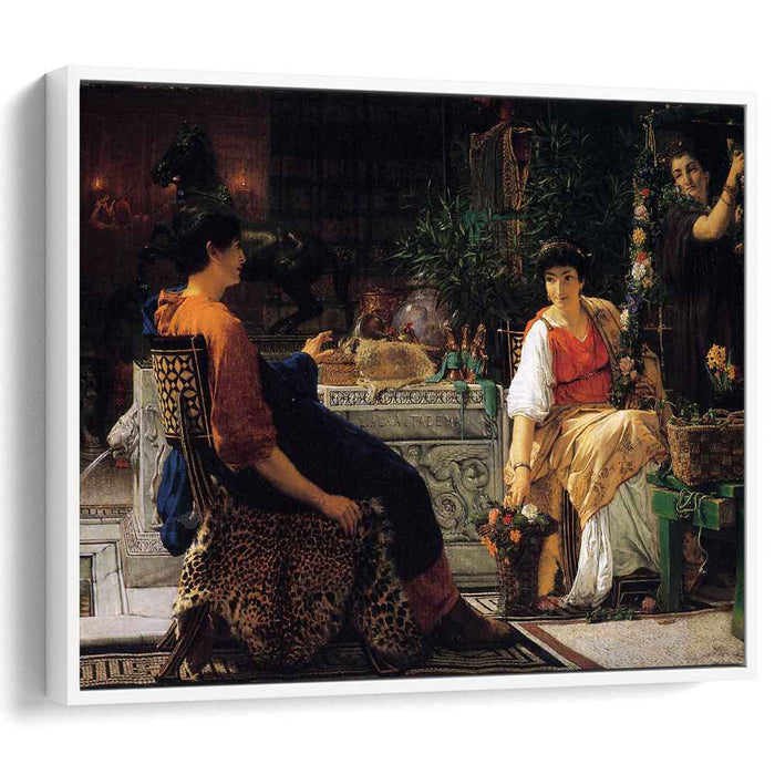 Preparations for the Festivities (1866) by Sir Lawrence Alma-Tadema