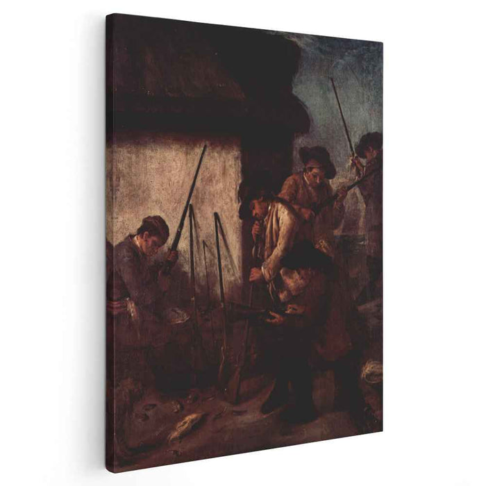 Preparing the Guns by Pietro Longhi