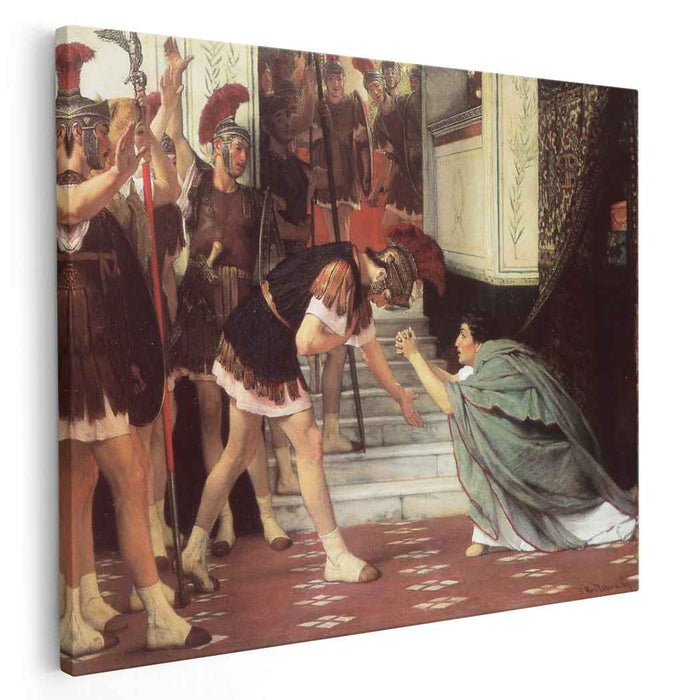 Proclaiming Claudius Emperor (1867) by Sir Lawrence Alma-Tadema