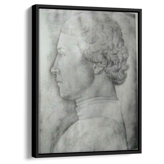 Profile of a man (1448) by Jacopo Bellini