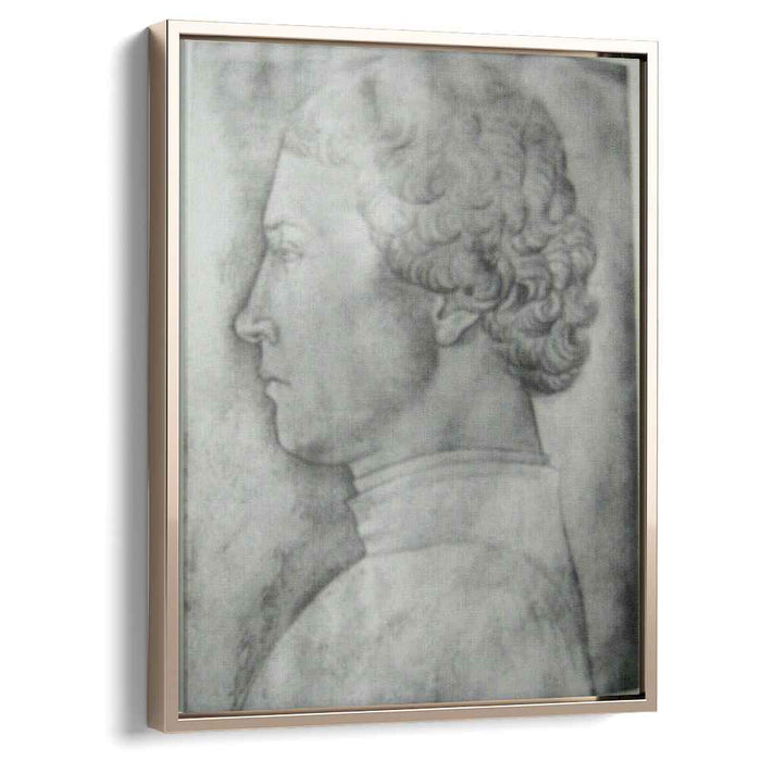 Profile of a man (1448) by Jacopo Bellini