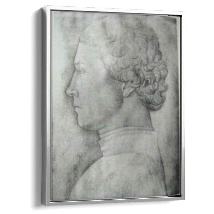 Profile of a man (1448) by Jacopo Bellini