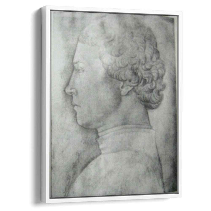 Profile of a man (1448) by Jacopo Bellini