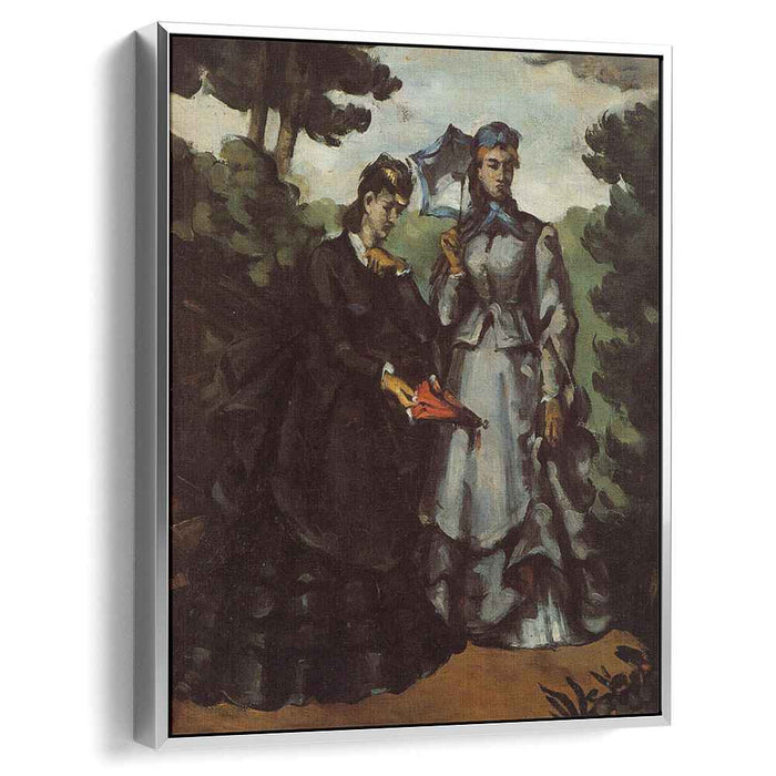 Promenade (1871) by Paul Cezanne
