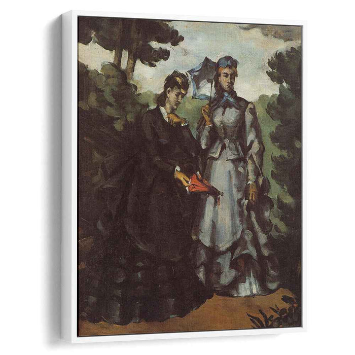 Promenade (1871) by Paul Cezanne