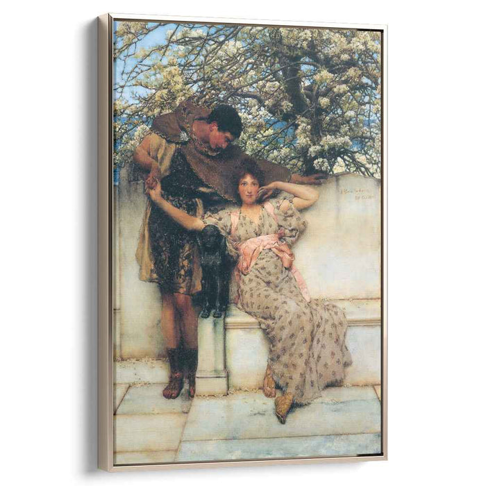 Promise of Spring by Sir Lawrence Alma-Tadema