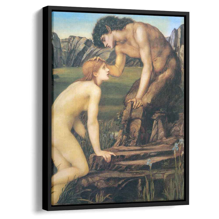 Psyche and Pan (1874) by Edward Burne-Jones