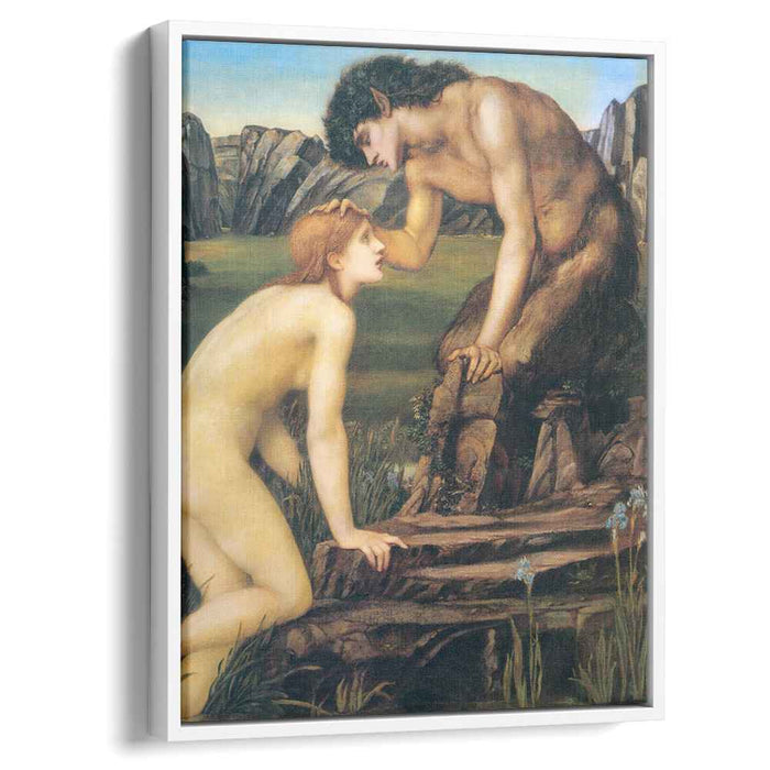 Psyche and Pan (1874) by Edward Burne-Jones