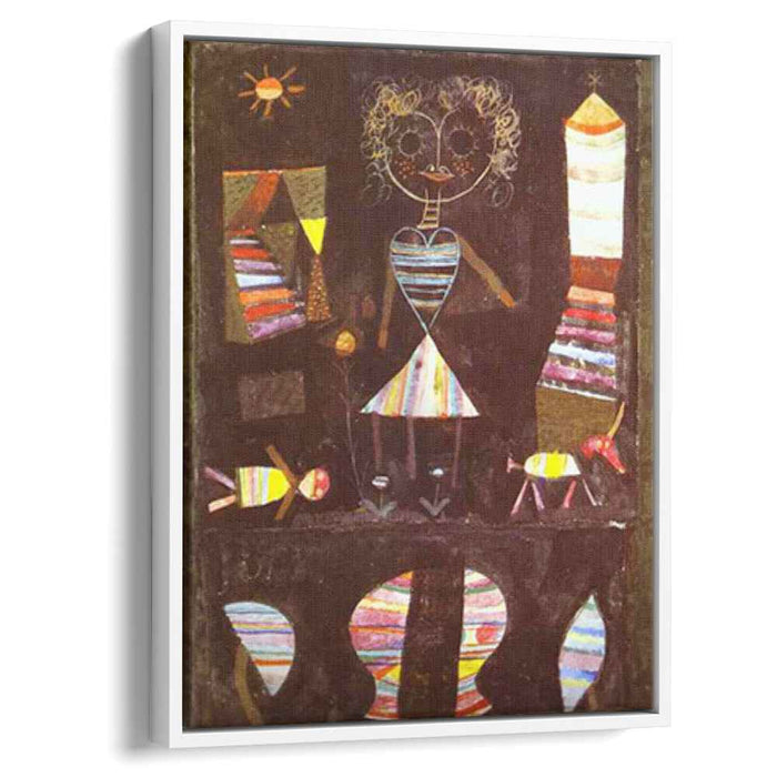 Puppet theater (1923) by Paul Klee