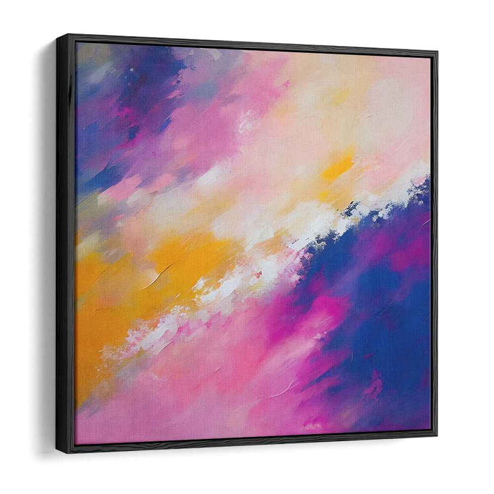 Ephemeral Energy Dance: Dynamic Abstract Expressionist Canvas Art Print