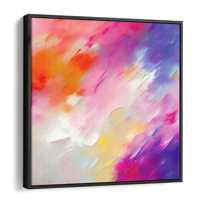 Melody of Colors: A Vivid Abstract Symphony Canvas Art Print