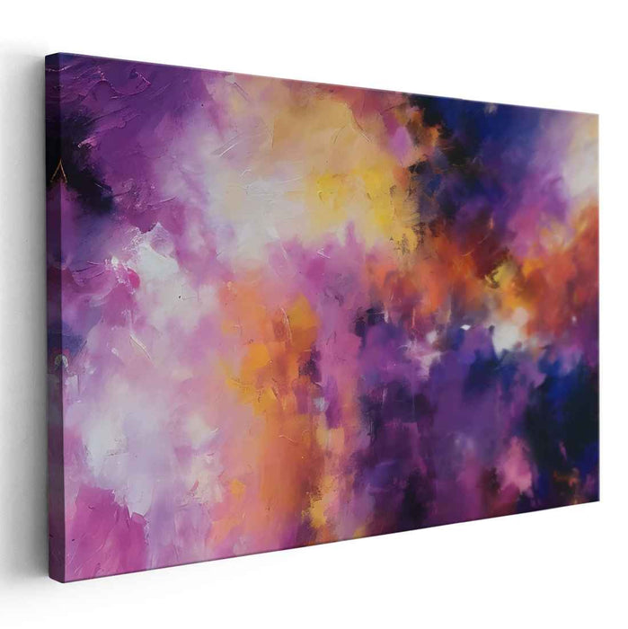 Emotional Reverberations: Abstract Expressionist Canvas Art