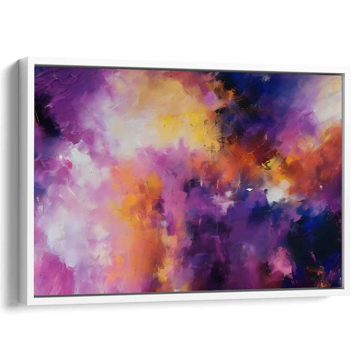 Emotional Reverberations: Abstract Expressionist Canvas Art