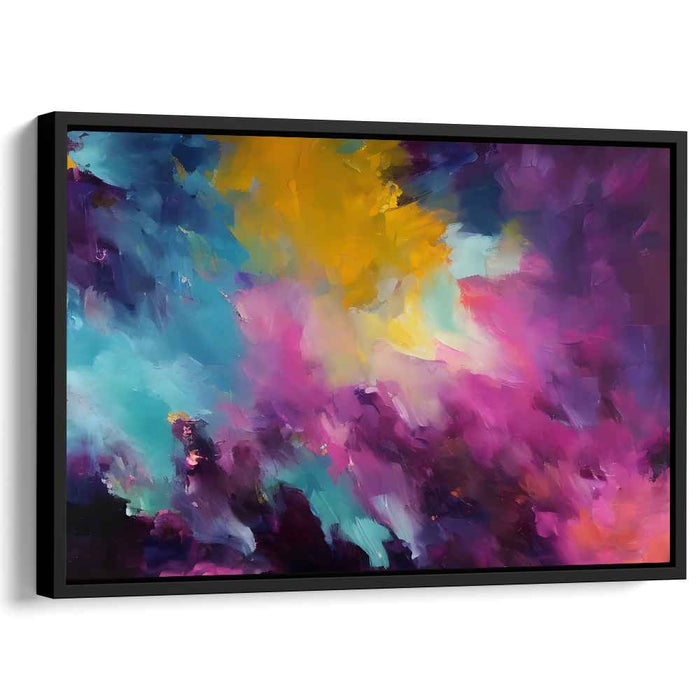 Purple Abstract Print #116