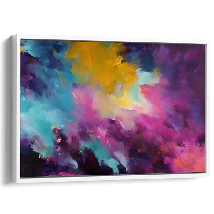 Purple Abstract Print #116