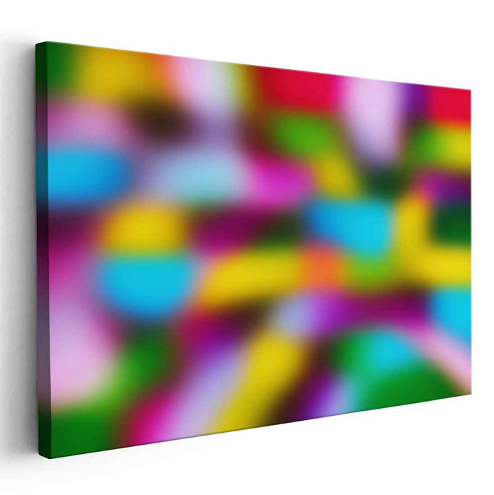 Purple Abstract Print #124