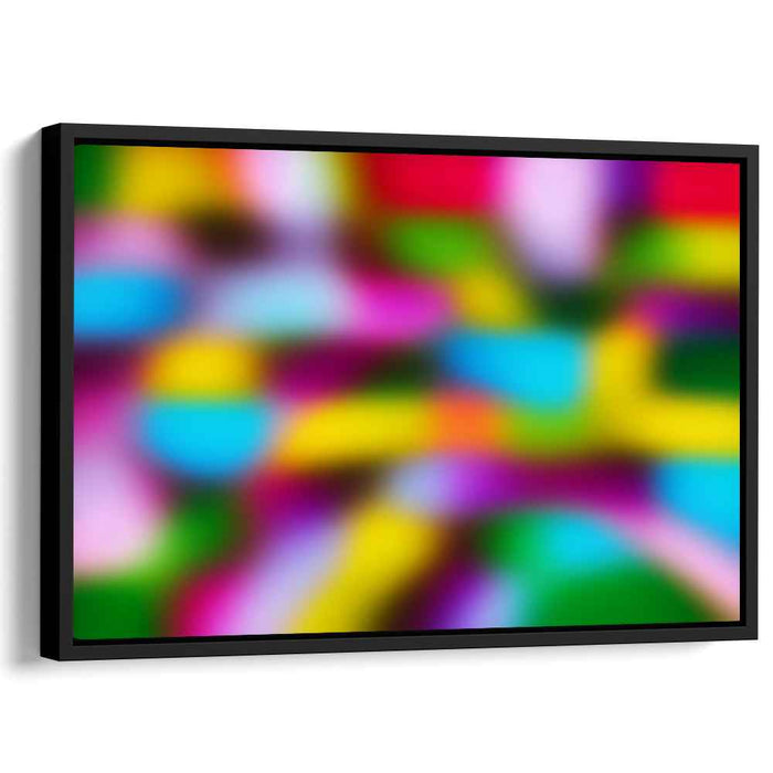 Purple Abstract Print #124