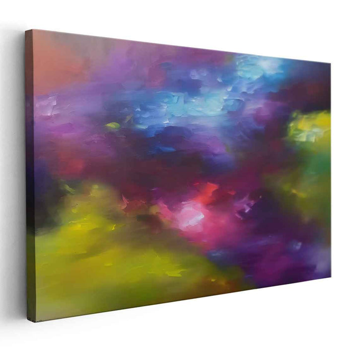 Purple Abstract Print #126