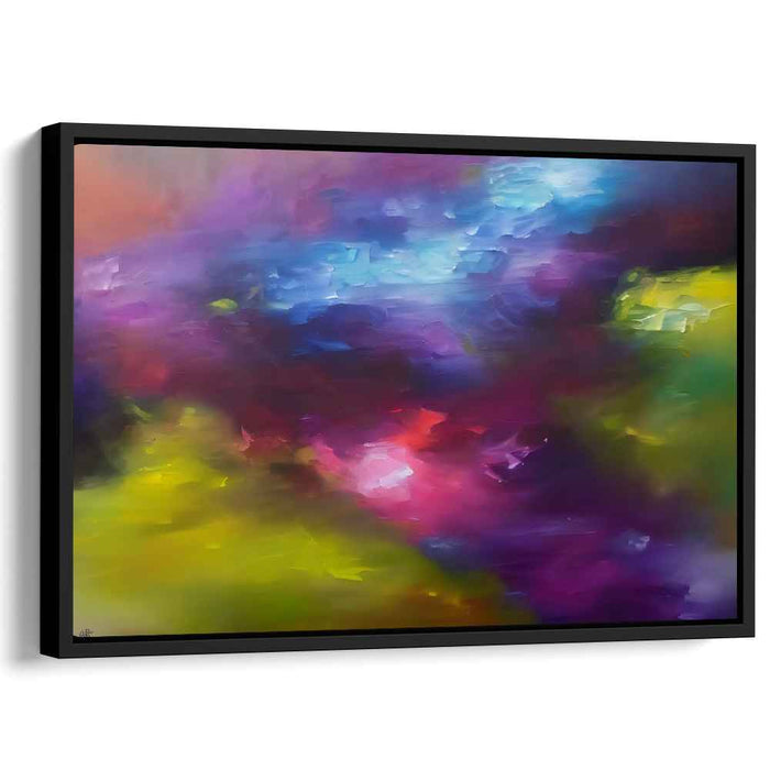 Purple Abstract Print #126