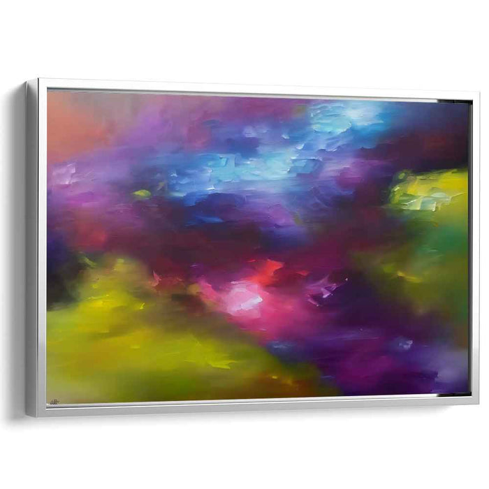 Purple Abstract Print #126