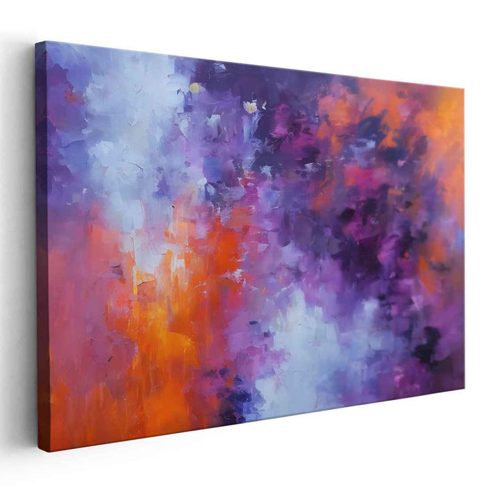 Purple Abstract Print #127