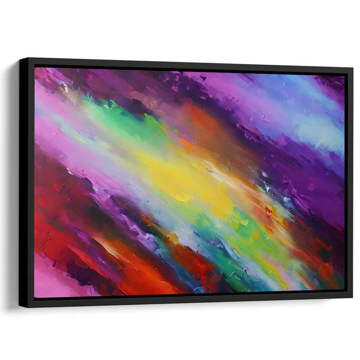 Purple Abstract Print #128