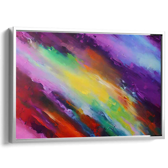 Purple Abstract Print #128