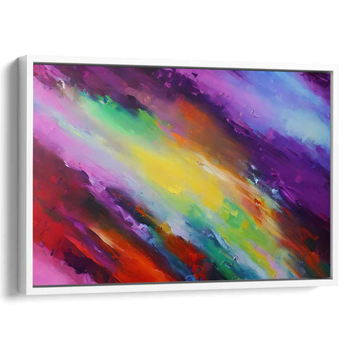 Purple Abstract Print #128