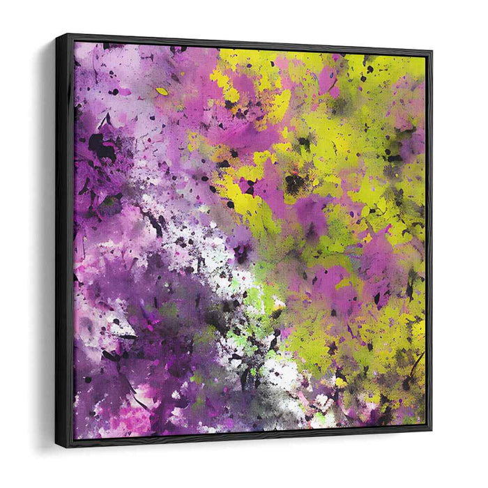 Purple Abstract Splatter #014