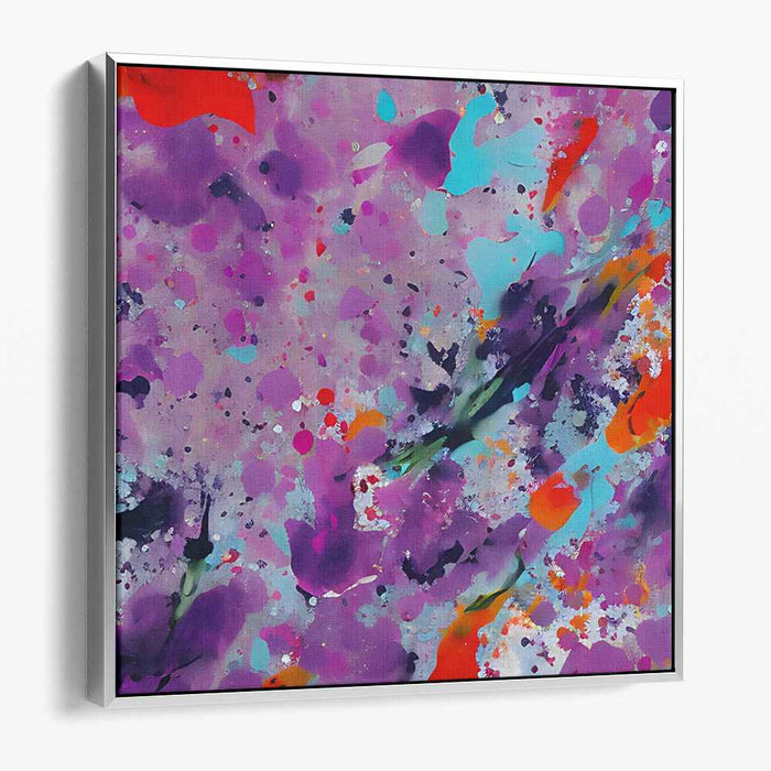 Soulful Visions: Abstract Expressionist Canvas Art Print