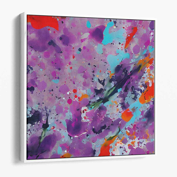 Soulful Visions: Abstract Expressionist Canvas Art Print