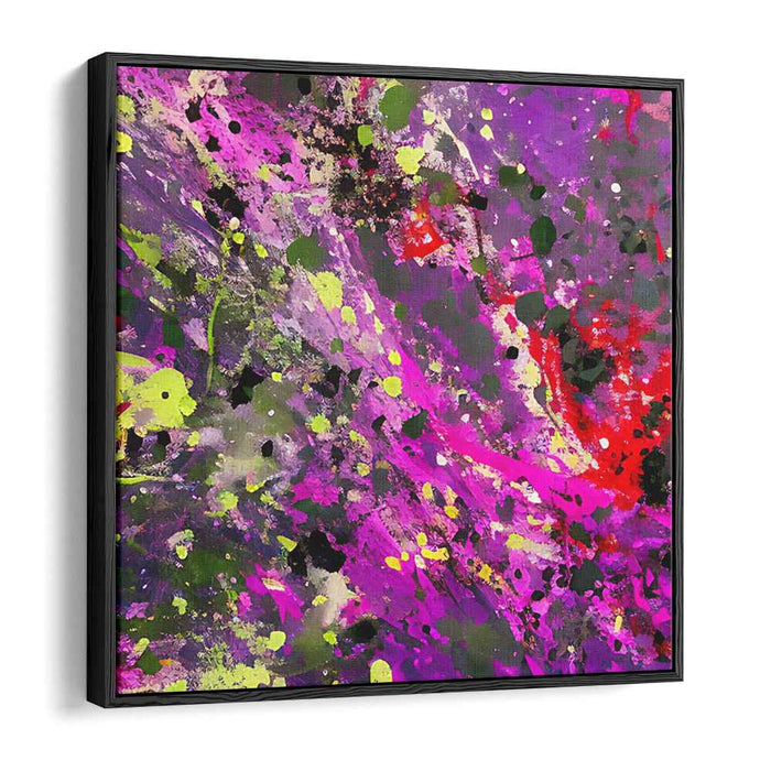 Purple Abstract Splatter #039