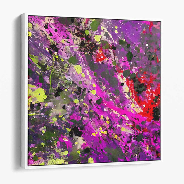 Purple Abstract Splatter #039