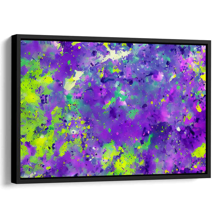Enchanted Spectrum: Lively Abstract Expressionist Canvas Art