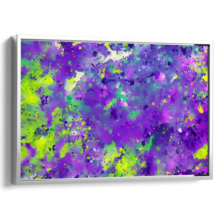 Enchanted Spectrum: Lively Abstract Expressionist Canvas Art