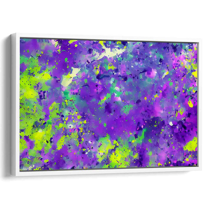 Enchanted Spectrum: Lively Abstract Expressionist Canvas Art