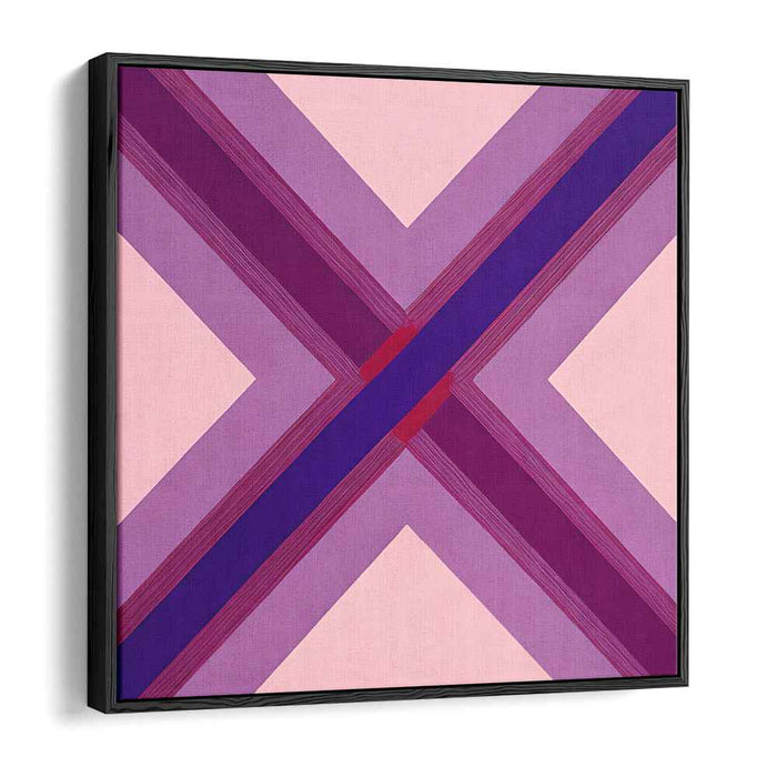 Lavender Visions: Abstract Purple and Pink Canvas Art