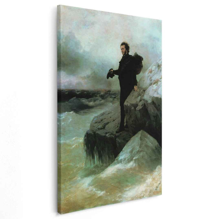 Pushkin's Farewell to the Black Sea (1877) by Ivan Aivazovsky