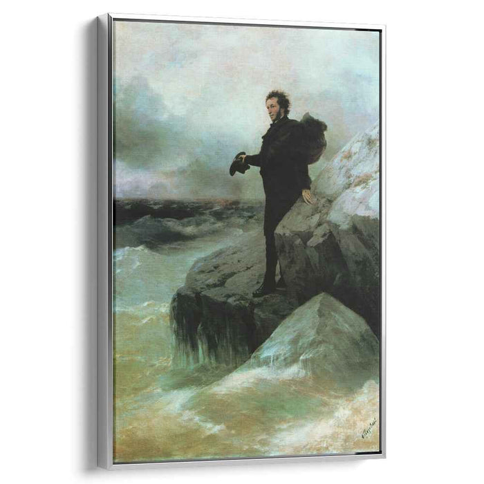 Pushkin's Farewell to the Black Sea (1877) by Ivan Aivazovsky