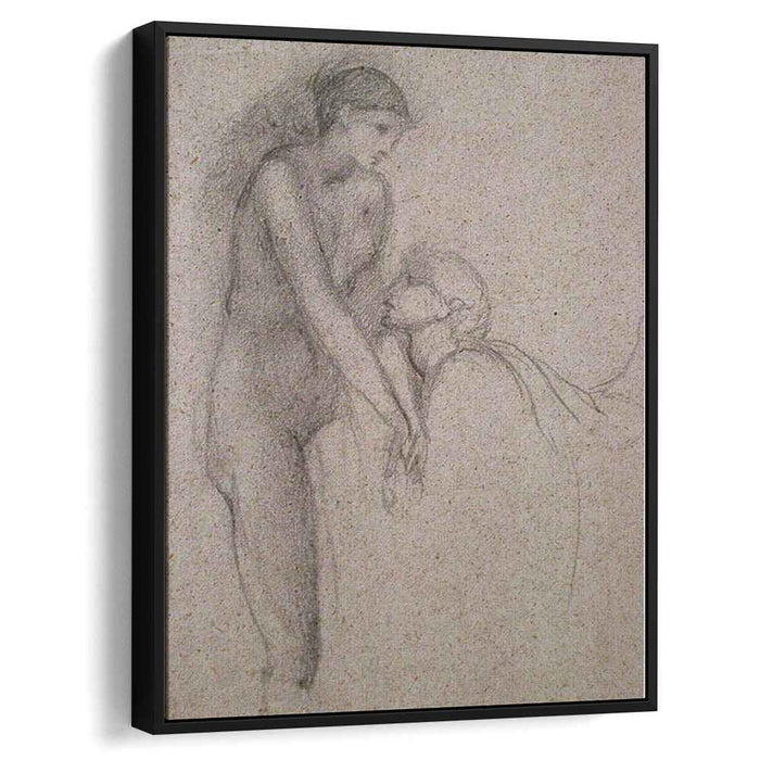 Study for The Soul Attains (1870) by Edward Burne-Jones
