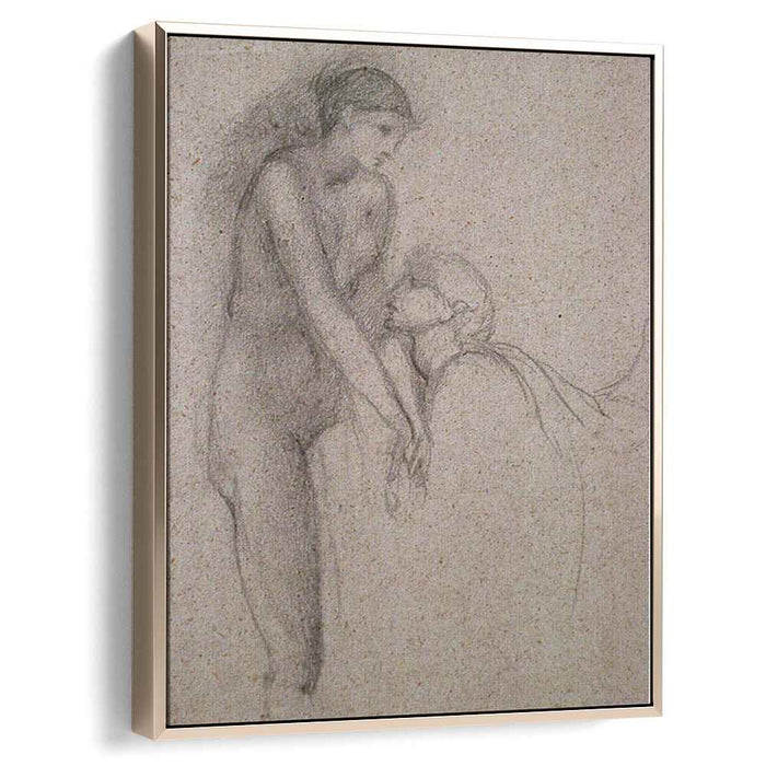 Study for The Soul Attains (1870) by Edward Burne-Jones