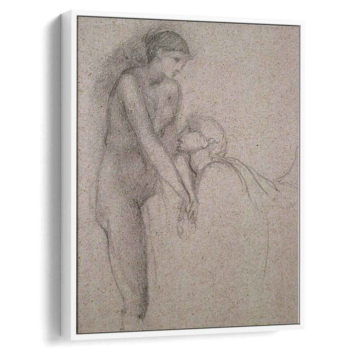 Study for The Soul Attains (1870) by Edward Burne-Jones