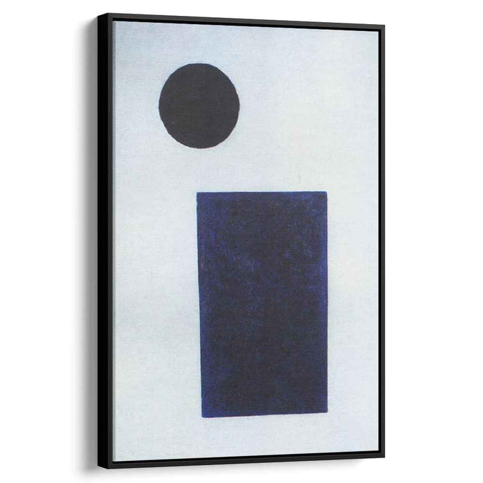 Quadrilateral and the circle (1915) by Kazimir Malevich